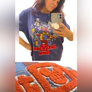 Unique Fuzzy Disney World China shirt XL Disney Parks short sleeve shirt